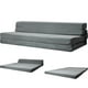 thumbnail image 1 of Sofá Cama Futon Plegable Houzer Foam 3 En 1 Matrimonial, 1 of 7