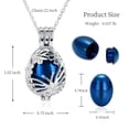 thumbnail image 2 of Dragonfly Necklace that Opens inside Cremation Jewelry for Ashes Holder Pendent for Ashes and Chain Urn Necklace for Ashes of Loved One, 2 of 6
