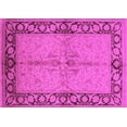 thumbnail image 1 of Ahgly Company Indoor Rectangle Oriental Pink Traditional Area Rugs, 7' x 9', 1 of 4