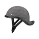thumbnail image 5 of Gorra de béisbol de medio casco de motocicleta de estilo retro para casco de scooter de bicicleta ATV Gris, 5 of 8
