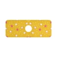 thumbnail image 7 of Yayeee Faucet Mat for Kitchen Sink 14.7" Diatomite Long Splash Guard Pad, White Stars, 7 of 7