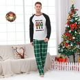 thumbnail image 3 of Nutcracker-Themed Family Matching Christmas Pajamas with Green Plaid Pants, Size NB to 6XL with Pet Outfit, 3 of 7