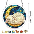 thumbnail image 3 of House Warming Gifts Suncatcher Sun Catchers Indoor Window Suncatchers for Windows Hanging 7.4 Inch DIY Acrylic Puzzle Home Garden Decor Birthday Gifts for Women Men Mom by PALIFEUR, 3 of 8