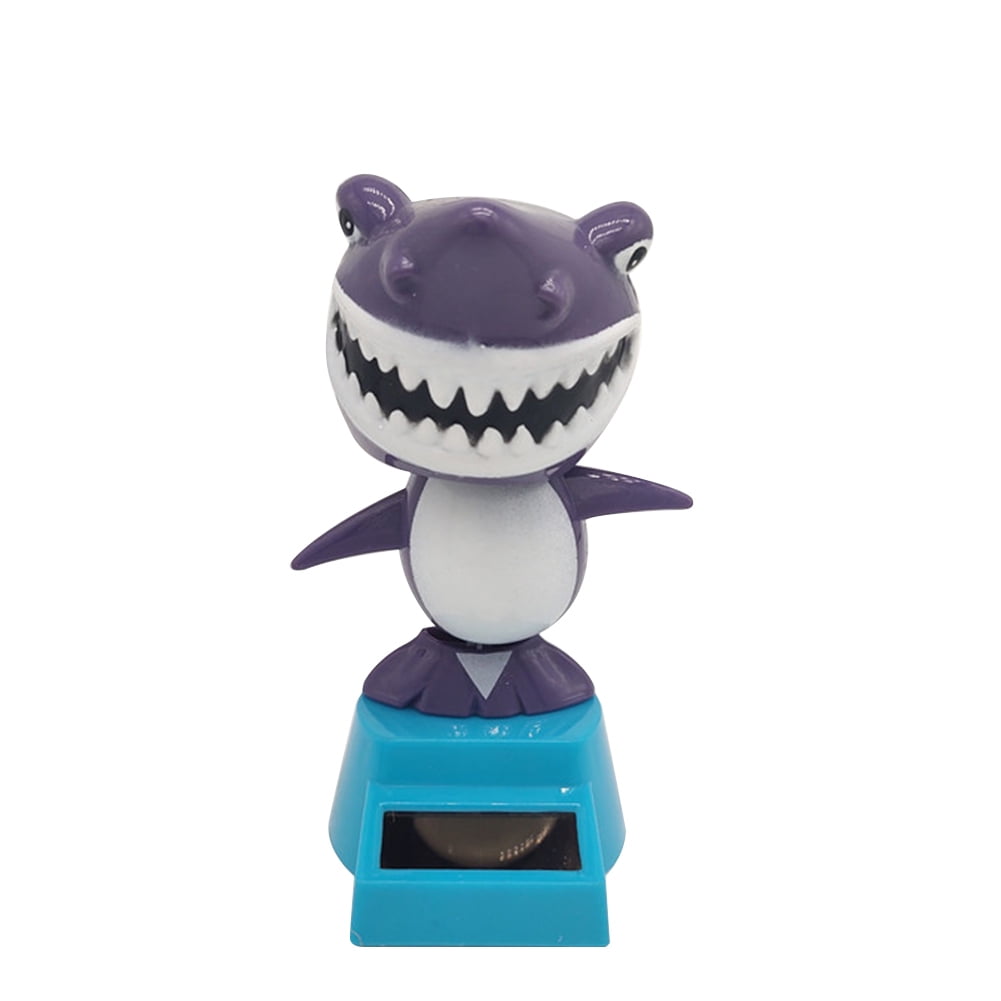 iSpchen Solar Dancing Toys Shark Bobble Head Toy Animal Dancing Figure