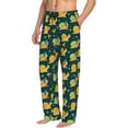 thumbnail image 6 of Salouo Snails And Butterfies Print Pajama Pants for Men, Lounge Pants Elastic Waistband Casual Men's sleepwear Loungewear Sleep Pajama Pant -Large, 6 of 7