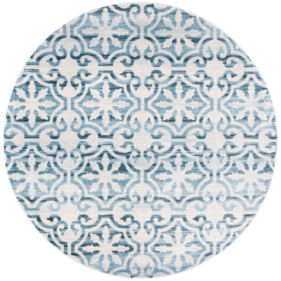 SAFAVIEH Isabella Collection ISA956N Navy / Ivory Rug