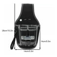 thumbnail image 3 of Riwesomey Herramienta de electricista de nailon, bolsa de almacenamiento para la cintura, portátil, desmontable, para hombres y mujeres, 9 ranuras, Herramientas eléctricas Riwesomey TO010394-00B, 3 of 6