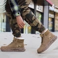 thumbnail image 4 of Safety Trainers Mens Steel Toe Cap Trainers Winter Warmth Lightweight Safety Work Shoes Non-Slip Puncture Proof Shoes, 4 of 7