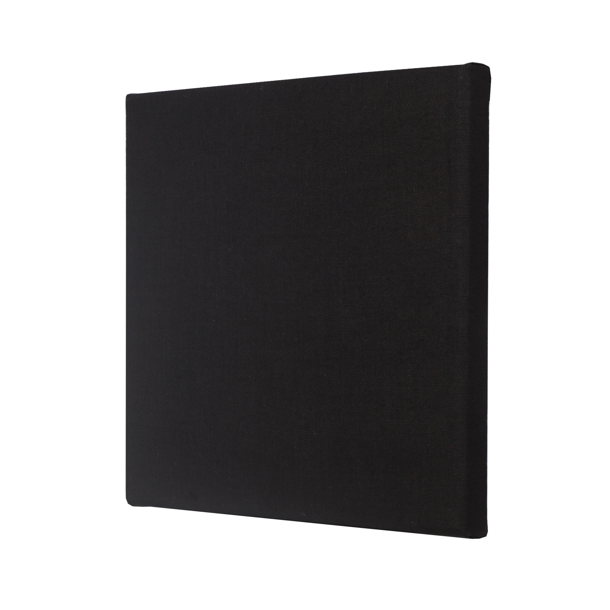 ATS Acoustics Sound Absorbing Acoustic Panel 24" x 24" x 2" Beveled Edge (Black)