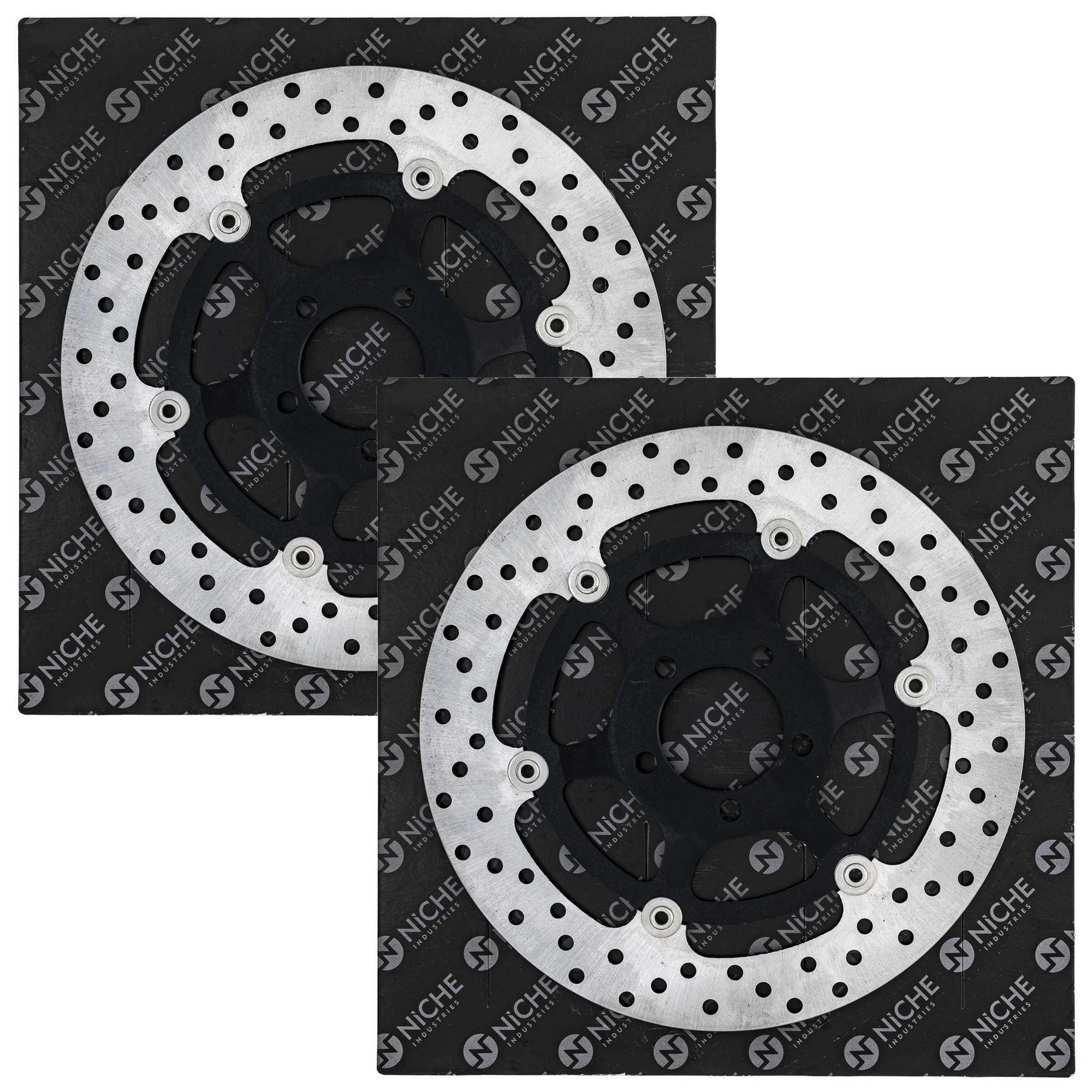 Niche Front Brake Rotor Set for Kawasaki Ninja ZX6 ZR7S Z750S