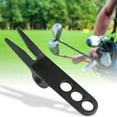 thumbnail image 4 of Golf Repair Fork Zulema Golf Aleación de zinc Herramienta reparación negro, 4 of 7