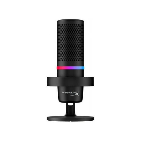 UPC: 0196188046449 | HP HyperX DuoCast Wired Microphone Black 4P5E2AA