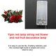 thumbnail image 2 of Matsuzay navideñas, lámpara de ventana de pared IP54, plantas temáticas de vacaciones, iluminación decorativa, arte DIY, Kits de decoración para fiestas, 2 of 6