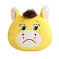 thumbnail image 2 of BingTong Year of The Horse 2026 Plush, Funny Smiling/Crying Horse Plushie Figurine, Lucky Chinese Lunar New Year Mascot Zodiac Ornament for Home Store Tabletop Decor D, 2 of 2
