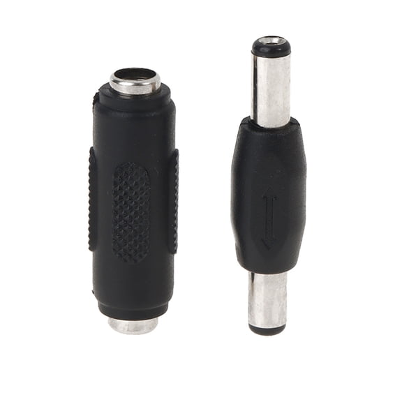 Racing Butterfly DC 5.5*2.1mm Double Male To Male Jack Female To Female Socket Plug Connector