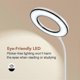 thumbnail image 3 of Miady Led Desk Lamp 6w 48 Leds Table Lighting, 3 Color Temperatures X 4 Brightness Modes, Eye-caring, Dimmable Office Gooseneck Lamp With Adapter, Sen, 3 of 5