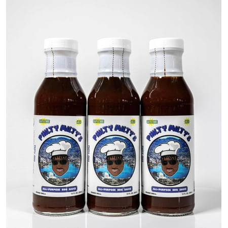 Philty Milty Safe Zone All Purpose BBQ Sauce, 12oz, 3 Pack