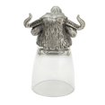thumbnail image 3 of Whiskey Glass Unique Animal Head Design Funny Novelty Glass Cup for Bars Taverns Party Games Bull, 3 of 3