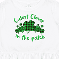 thumbnail image 4 of Inktastic St. Patrick's Day Cutest Clover in the Patch in Plaid Girls Toddler Dress, 4 of 5