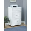 thumbnail image 1 of Kendall 24" 3 tiroirs armoire de base, blanc, 1 of 9