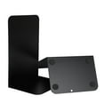 thumbnail image 2 of 2Pcsmetal Book Ends Book Ends Decorative Bookends Book Ends For Shelves Book Holder (Black), 2 of 3
