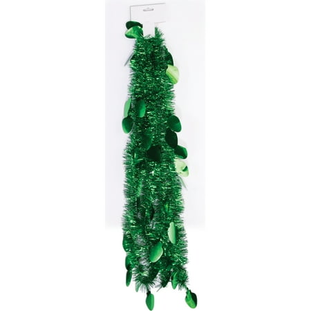 9 Green Christmas Tree Lightbulb Tinsel Garland Hanging Wall 9 Green Christmas Tree Lightbulb Tinsel Garland Hanging Wall Decoration