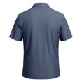 thumbnail image 3 of Lumtrix Men'S Beer Belly Polo Shirts Short Sleeve Summer Casual Quick Dry Workout Tops Lightweight Casual Golf Shirts Dark Blue XL, 3 of 4