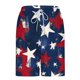 thumbnail image 5 of Pantalones Cortos Casuales para Hombre Imprimir con Bolsillos Pantalones de Playa de Cintura Elástica, Pantalones Cortos de Cintura Elástica para Hombre, 5 of 6