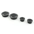 thumbnail image 1 of NS Motorcycle Frame End Caps Frame Hole Cover Caps Plug Decorative for Ducati Scrambler 400 800 1100 2013-2020 Black, 1 of 5