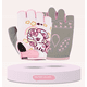 thumbnail image 1 of Guantes de montar para niños, antideslizantes, transpirables, de medio dedo, para deportes, con protección para manos con absorción de impactos para bicicleta, guantes de equilibrio con dibujos, 1 of 4