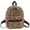 Brown leopard, variant on Fashion Women Animal Pattern Printing Backpack Casual Knapsack Handbags