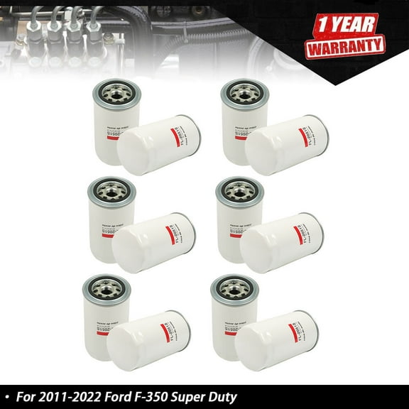 12pcs For F250 F350 F450 F550 11-22 6.7L Powerstroke Diesel FL-2051S Oil Filter