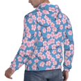 thumbnail image 3 of Hoodies for Men - Beautiful Orchids Flowers A Long Sleeve Comfrt Men'S Fashion Hoodies & Sweatshirts, Sweatshirts for Men Hoodies Pullover Clothing Clothes with Pouch, 3 of 7