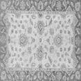 thumbnail image 1 of Ahgly Company Indoor Square Oriental Gray Traditional Area Rugs, 8' Square, 1 of 4
