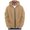 Khaki, variant on Tactical Hoodies for Men Quarter Zip Pullover Vintage Workout Hoodies With Pockets Military Tactical Sweatshirt (Black, L)