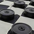 thumbnail image 6 of MegaChess Plastic Giant Checkers Board Game, Outdoor Games, 4 inch Checkers, 6 of 9
