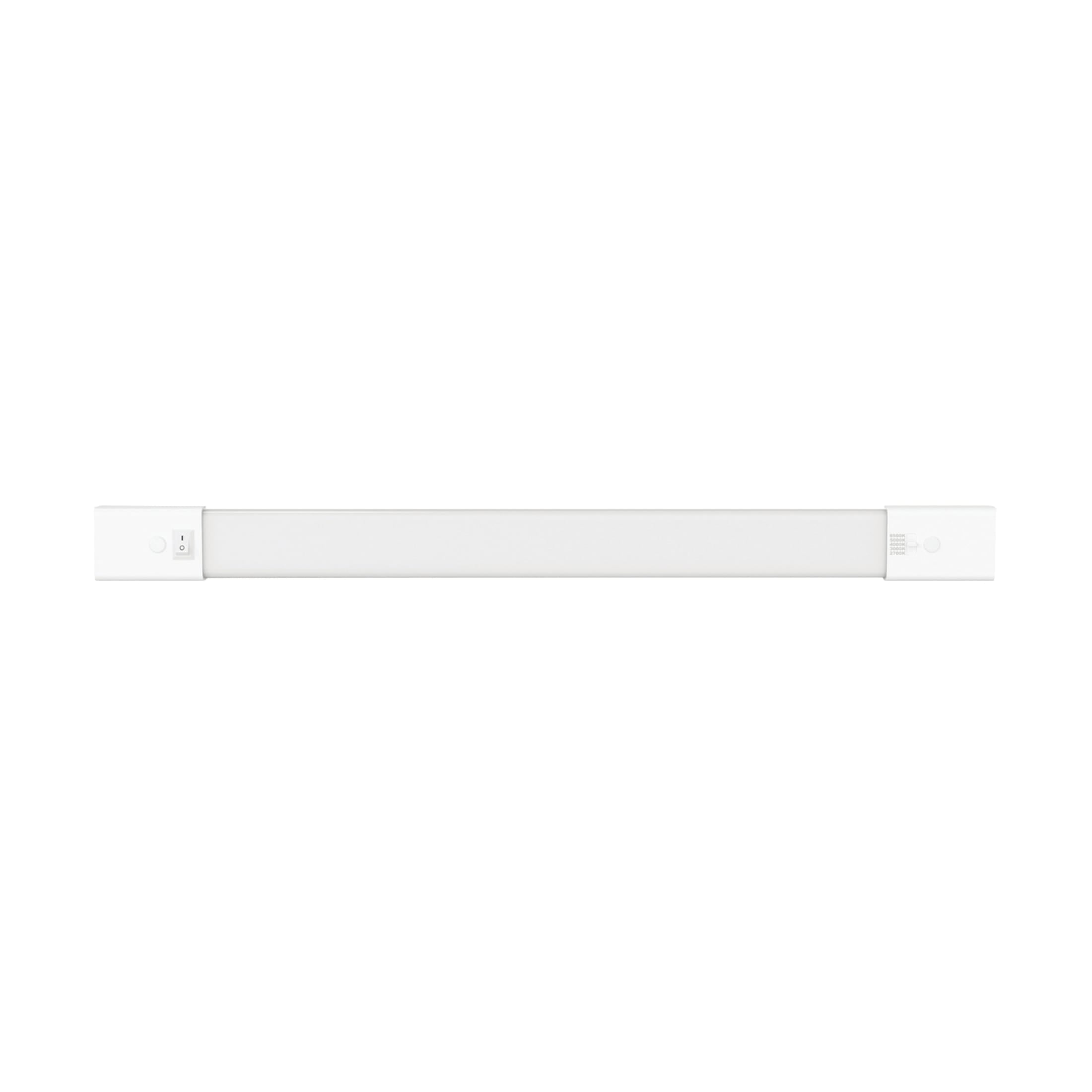 GE LED Undercabinet Light Fixture, Plug-in Integrated Bar Light, 18in
