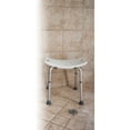Essential Medical Supply Deluxe Shower Bench with Back, Tool Free