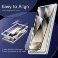 thumbnail image 7 of JETech 5 in 1 Case for Samsung Galaxy S24 Ultra 5G with 2-Pack Each Tempered Glass Screen Protector and Camera Lens Protector, Non-Yellowing Shockproof Bumper Phone Cover (Clear), 7 of 7