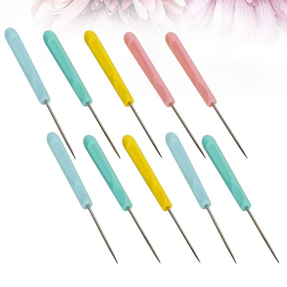 ADDHAT 10Pcs Sewing Awl Tool Patchwork And Repairing Equipment For Store Use