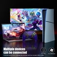 thumbnail image 5 of LED Wireless Controller for P5 PC, Bluetooth Controller with Turbo, Macro, Dynamic Vibration, 6-Axis Motion Control, 3.5mm Audio Jack, 1000mAh Battery, Speaker - Blue, 5 of 11
