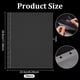 thumbnail image 2 of Paquete de 50 protectores de hojas de plástico reforzados con 11 orificios. Admite hojas de aproximadamente 8,5 x 11 pulgadas. Protector de hojas de plástico transparente., 2 of 6