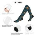 thumbnail image 5 of Rateoe German Shepherd Dog Compression Socks for Women and Men 20-30mmHg-Circulation Support Socks Knee High Nurse Pregnant Running Medical and Travel Athletic, 5 of 7