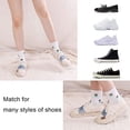 thumbnail image 5 of Womens Girls Funny Novelty Ankle Socks Cute Colorful Cartoon Animal Food Patterned Casual Quarter Socks Gift,5 Pairs, 5 of 6