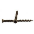thumbnail image 2 of Woodpro #10 X 2-1/2 In. 1000 Hour Ppg E-Coat Brown Composite Deck Screws, 2 of 3