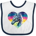 thumbnail image 3 of Inktastic Dragon Lover Mythical Fantasy Girls Baby Bib, 3 of 4