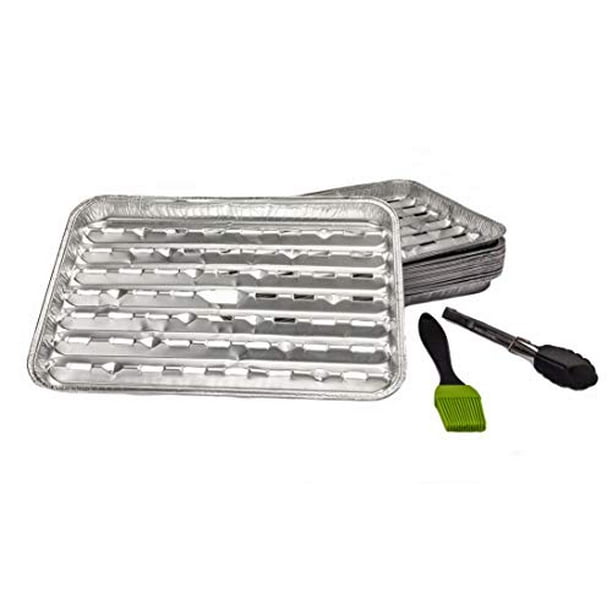 JLine Design Aluminum Grill Toppers Complete with Silicone Basting