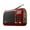 red, variant on W405 Digital Mini Mp3 Music Player Portable Fm Radio Speaker Tf Usb Disk Player With Flashlight