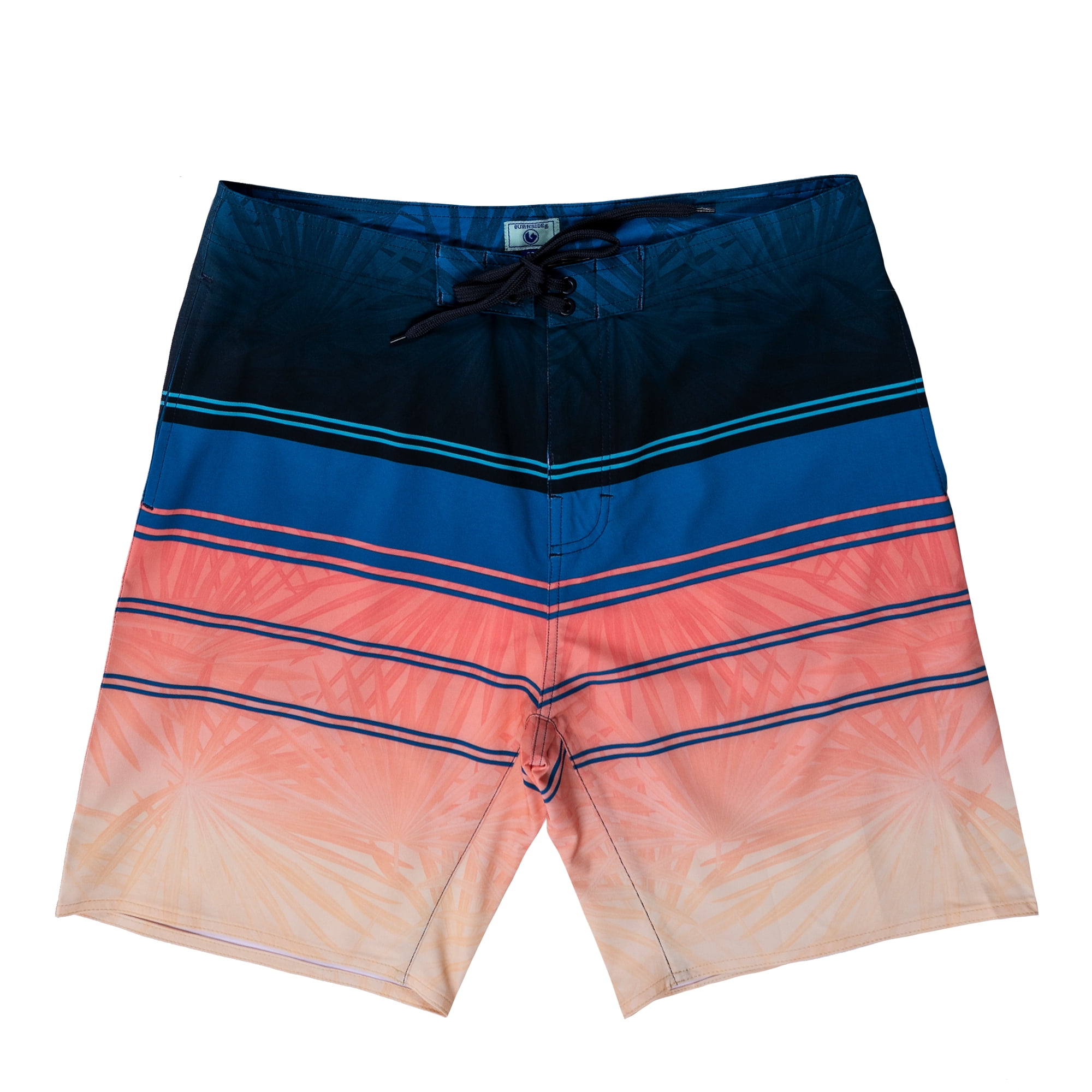 Burnside Men's Stretch Boardshorts, 9" Inseam, Sizes 30-38
