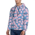 thumbnail image 2 of Hoodies for Men - Beautiful Orchids Flowers A Long Sleeve Comfrt Men'S Fashion Hoodies & Sweatshirts, Sweatshirts for Men Hoodies Pullover Clothing Clothes with Pouch, 2 of 7